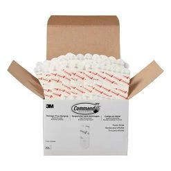 Hot Sale đ Command⢠Adhesive Hooks Command⢠Small Poster Strips Value Pack, White, 256 Strips (17024-S256NA) âď¸