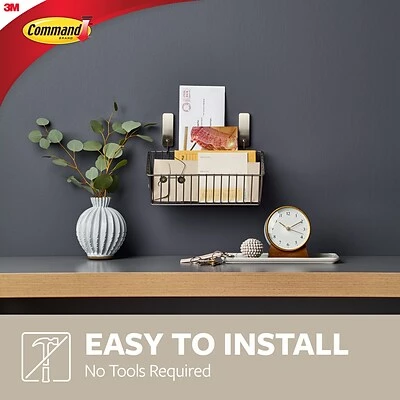 Deals 👏 3M Command™ Adhesive Hooks Command™ Medium Brushed Nickel Hooks, 2 Hooks (17034BN-2ES) 🥰 4 Deals 👏 3M Command™ Adhesive Hooks Command™ Medium Brushed Nickel Hooks, 2 Hooks (17034BN-2ES) 🥰 - Image 4