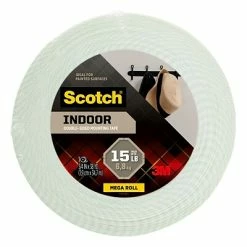 New 🎁 Double Sided Foam Tape Scotch® Mounting Tape 3/4" X 38 Yds., White (110-MR) 🛒