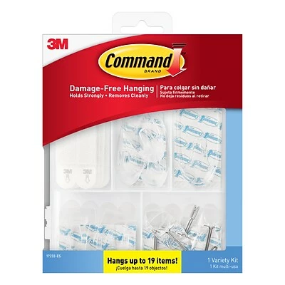 Best deal 🧨 Hooks & Hanging Strips Command™ Clear Variety Kit, 53 Pieces/Pack (17232-ES) 👍 1 Best deal 🧨 Hooks & Hanging Strips Command™ Clear Variety Kit, 53 Pieces/Pack (17232-ES) 👍