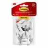 Hot Sale ✔️ Command™ Wire Hooks With Clear Adhesive Command™ Small Wire Hooks Mega Pack, White, 28 Hooks (17067-MPESBU) 👏