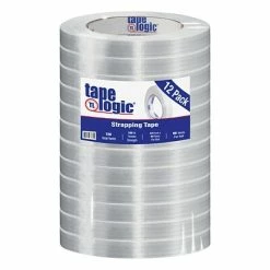 Best Pirce 🎉 Filament Tape Tape Logic® 1400 Strapping Tape, 3/4" X 60 Yds., Clear, 12/Case (T914140012PK) ⭐