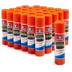 Wholesale ❤️ Elmer's School WashableRemovable Glue Sticks, 0.24 Oz., White, 30/Pack (E556) 😀