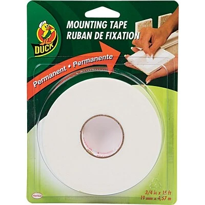 Top 10 💯 Duck Permanent Foam Mounting Tape, White, 3/4" X 15' 🌟 1 Top 10 💯 Duck Permanent Foam Mounting Tape, White, 3/4" X 15' 🌟