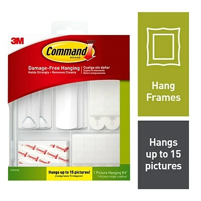 Flash Sale 😉 Hooks & Hanging Strips Command™ Picture Hanging Assortment Kit, White/Clear, Assorted, 50 Piece (17213-ES) 🛒 2 Flash Sale 😉 Hooks & Hanging Strips Command™ Picture Hanging Assortment Kit, White/Clear, Assorted, 50 Piece (17213-ES) 🛒 - Image 2