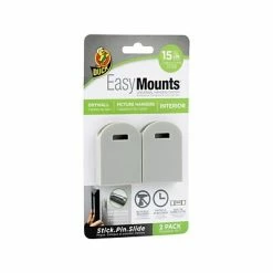 Budget 😍 Hooks & Hanging Strips Duck EasyMounts Small Picture Hanger, 2/Pack (287393) 🔔