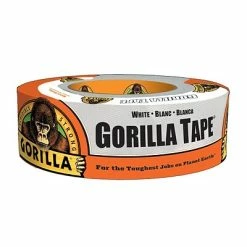 Best reviews of 😀 Gorilla Duct Tape, 2" X 30 Yds., White, 1/Case (6025001) 👍