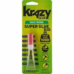 Flash Sale 🥰 Super Glue Krazy Glue Permanent Glue, 0.14 Oz., Kraft (KG48448MR) ✔️