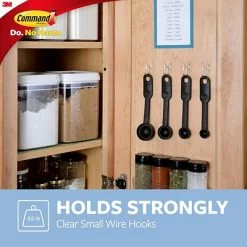 Best Sale 😀 Hooks & Hanging Strips Command™ Small Wire Hook, Clear, 40 Hooks, 48 Strips/Pack (17067CLR-S40NA) 🔔 -Tape Fasteners & Adhesives Sales unnamed file 2926