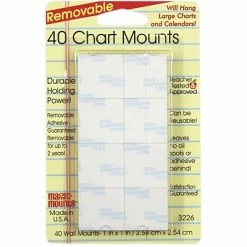 Hot Sale ✨ Mounting Tabs Miller Studio® 1" X 1" Magic Mounts Chart Mounts, 40/Pack ⌛