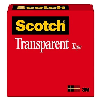 Flash Sale 🥰 Clear Tape Scotch® Transparent Tape, 1/2" X 72 Yds., 1/Roll (122592) 😀 1 Flash Sale 🥰 Clear Tape Scotch® Transparent Tape, 1/2" X 72 Yds., 1/Roll (122592) 😀