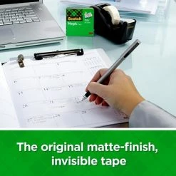 Cheapest 🧨 Scotch® Magic™ Invisible Tape Refill, 1" X 72 Yds., 3 Rolls (810-72-3PK) 🤩 -Tape Fasteners & Adhesives Sales unnamed file 3027