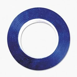 Flash Sale 👏 Cosco Decorative Fashion Tape Art Tape, Blue Gloss, 1/4 X 324 (098076) ⌛