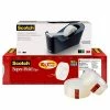 Best deal 👍 Clear Tape Scotch® Super-Hold Tape W/Dispenser, Transparent, Crystal Clear Finish, 3/4" X 27.7 Yds., 1" Core, 10 Rolls (700K10C18BLK) 👍