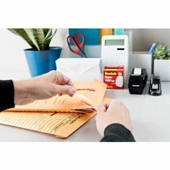 Best deal 👍 Clear Tape Scotch® Super-Hold Tape W/Dispenser, Transparent, Crystal Clear Finish, 3/4" X 27.7 Yds., 1" Core, 10 Rolls (700K10C18BLK) 👍 -Tape Fasteners & Adhesives Sales unnamed file 3059