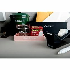Best deal 👍 Clear Tape Scotch® Super-Hold Tape W/Dispenser, Transparent, Crystal Clear Finish, 3/4" X 27.7 Yds., 1" Core, 10 Rolls (700K10C18BLK) 👍 -Tape Fasteners & Adhesives Sales unnamed file 3060