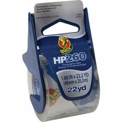 Wholesale 👍 Tape Dispenser W Tape Duck® HP260 Crystal-Clear Premium Packing Tape With Dispenser, 1.88" X 22.2 Yds, 6/Rolls (280065) 🥰