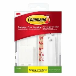 Outlet 🌟 Hooks & Hanging Strips Command™ Picture Hanging Kit, 24 Pieces/Pack (17221-ES) 😀