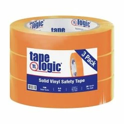 Wholesale 🎁 Tape Logic™ Solid Vinyl Safety Tapes Tape Logic™ 1" X 36 Yds. Solid Vinyl Safety Tape, Orange, 3/Pack 😍