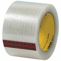 Best Sale ⌛ Tape Logic Hot Melt Tapes 3M 371 Carton Sealing Tape, 1.9 Mil, 3" X 110 Yds., Clear, 6/Carton (T9053716PK) ✨