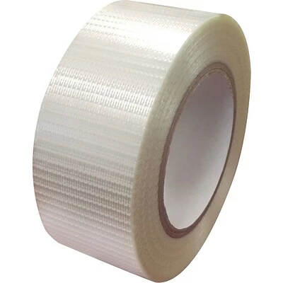 Coupon 🧨 Vibac™ Fiberglass Cross-weaved Reinforced Filament Tape (920), 36 MM X 55M, Clear, 16 Rolls/Case 🛒 2 Coupon 🧨 Vibac™ Fiberglass Cross-weaved Reinforced Filament Tape (920), 36 MM X 55M, Clear, 16 Rolls/Case 🛒 - Image 2