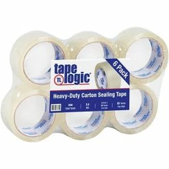 Best Pirce 🎁 Acrylic Tape Tape Logic Carton Sealing Tape, 3.5 Mil, 2" X 55 Yds., Clear, 6/Carton (T9013506PK) ❤️