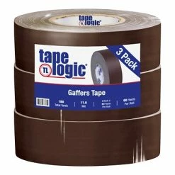 Top 10 😉 Tape Logic 2" X 60 Yds. X 11 Mil Gaffers Tape, Brown, 3/Pk ⌛