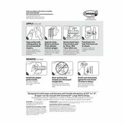New 🛒 Command™ Adhesive Hooks Command™ Broom Gripper, White, 3 Grippers (17007-3NA) ✔️ -Tape Fasteners & Adhesives Sales unnamed file 3234