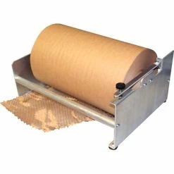 Best Pirce ✔️ Tape Dispenser W Tape INTERTAPE HexcelWrap Packaging Paper Dispenser, Silver (MPS-1100) 🛒