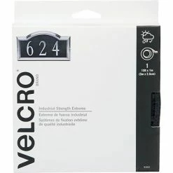 Best Pirce 💯 Velcro Hook And Loop Fasteners Extreme Fasteners, 1" X 10 Ft, Black, 1 Roll 😀