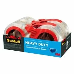 Top 10 ⭐ Acrylic Tape Scotch® Heavy Duty Shipping Packing Tape With Dispensers, 1.88" X 54.6 Yds., Clear, 4 Rolls (3850-4RD) ⭐ -Tape Fasteners & Adhesives Sales unnamed file 33