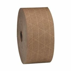 Hot Sale 🎉 SI Products Paper Tape Economy Grade Paper Packing Tape, 5.8 Mil, 2.8" X 375 Yds., Brown, 8/Carton (T906235) 🥰