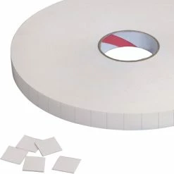 Flash Sale 🔔 Double Sided Foam Tape Tape Logic® Removable Double Sided Foam Squares, 1/16" Thick, 1/2 X 1/2", White, 1296/Roll (T95225) 👍