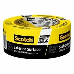 Best deal 😀 3M Painters Tape Scotch Exterior Surface 1.88" X 45 Yd. Heavy-Duty Painter's Tape (2097-48EC-XS) 😀