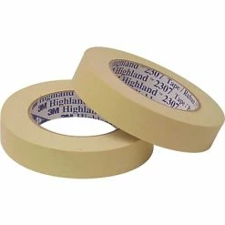 Outlet 🌟 3M™ 1 1/2" X 60 Yards X 5.2 Mil Masking Tape 2307, Tan, 12 Rolls (T936230712PK) 👏