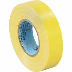 Coupon 🎁 Tape Logic™ Vinyl Electrical Tapes Tape Logic™ 3/4"(W) X 20 Yds(L) Vinyl Electrical Tape, Yellow, 10/Pack 🎁