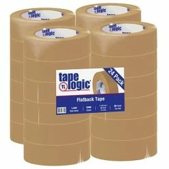 Buy 🔔 Paper Tape Tape Logic #5300 Flatback Tape, 7.0 Mil, 1 1/2" X 60 Yds., Brown, 24/Carton (T9465300) ❤️