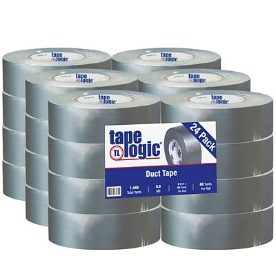New 🌟 SI Products Tape Logic General Purpose Duct Tape 2"W X 60 Yds.L, Silver, 24/Carton (T98785S) 🤩 1 New 🌟 SI Products Tape Logic General Purpose Duct Tape 2"W X 60 Yds.L, Silver, 24/Carton (T98785S) 🤩