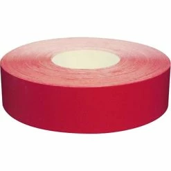 Promo 😍 Tape Logic™ Striped Vinyl Safety Tapes National Marker Safety Tape, 2" X 33.33 Yds., Red (DT2R) 😉