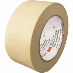 New 🎁 3M™ 203 Masking Tape, 2" X 60 Yards, Natural, 24/Case (T937203) 🤩