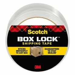 Buy 🥰 Hot Melt Tapes Scotch® Box Lock™ Shipping Packing Tape, 1.88 In X 54.6 Yds., Clear (3950) 🔥
