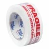 Hot Sale 🧨 Security Tape Tape Logic® Pre-Printed Carton Sealing Tape, "Fragile Handle With Care", 2.2 Mil, 2" X 110 Yds., Red/White, 36/Case (T902P02) 🛒