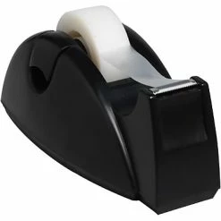 Best deal 👏 Tape Dispensers Quill Brand® Contour Tape Dispenser, Black (11546-QCC) 🌟