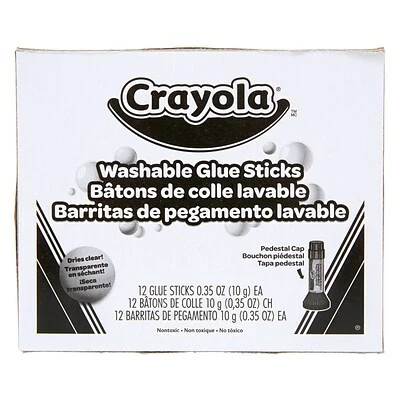 Flash Sale ✔️ Crayola WashableRemovable Glue Sticks, .29 Oz., Blue, 6/Pack (79618-PK36) 🥰 3 Flash Sale ✔️ Crayola WashableRemovable Glue Sticks, .29 Oz., Blue, 6/Pack (79618-PK36) 🥰 - Image 3