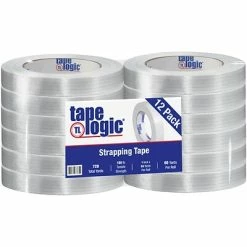 Wholesale ✔️ Filament Tape Tape Logic® 1400 Strapping Tape, 1" X 60 Yds., Clear, 12/Case (T915140012PK) 👍