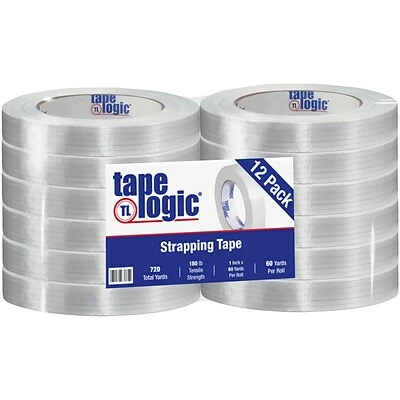 Wholesale ✔️ Filament Tape Tape Logic® 1400 Strapping Tape, 1" X 60 Yds., Clear, 12/Case (T915140012PK) 👍 1 Wholesale ✔️ Filament Tape Tape Logic® 1400 Strapping Tape, 1" X 60 Yds., Clear, 12/Case (T915140012PK) 👍