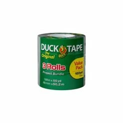 Hot Sale 😍 Duck Tape® Brand Original Strength Duct Tape, Silver, 1.88" X 55 Yards, 3 Pack (241640) 🤩