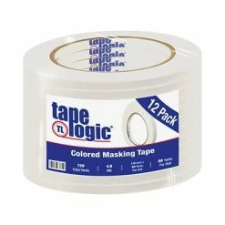 Cheap ✔️ Tape Logic™ Masking Tape Tape Logic™ 1/4" X 60 Yards Masking Tape, White, 12 Rolls (T93100312PKW) ✨