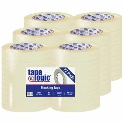 New 🎁 Tape Logic™ Masking Tape Tape Logic™ 1/2" X 60 Yds. Masking Tape, 72/Case ⭐