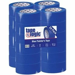 Wholesale 😀 Masking Tape Tape Logic Painter Tape, 2" X 60 Yds., Blue, 24/Carton (T9373000) ⌛